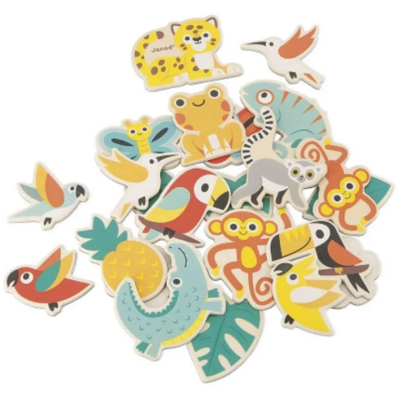 Discount 24-Piece Tropical Magnet Set Building Toys
