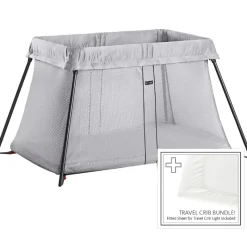New Play Yard Light Bundle With Fitted Sheet Playards