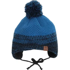 New Pom Pom Two Tone Winter Hat Hats