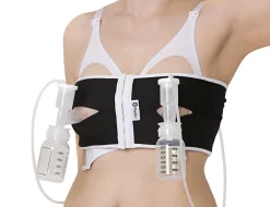 Classic Tux Hands Free Pumping Bra - Black Nursing Bras & Tanks