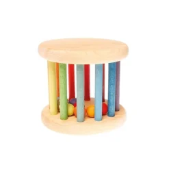 Discount Rainbow Rolling Wheel with Bell Sensory Toys