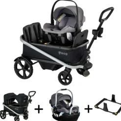 Clearance Renegade Wagon + Willow SC Infant Car Seat Bundle Travel Systems|Wagons