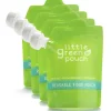 Best Reusable 7oz Food Pouch - 4 pack Food & Snacks