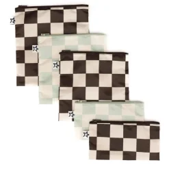 Clearance Reusable Snack Bags - 5 Pack On-The-Go Feeding