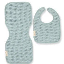 Hot Reversible Bib + Burp Set Bibs & Burp Cloths