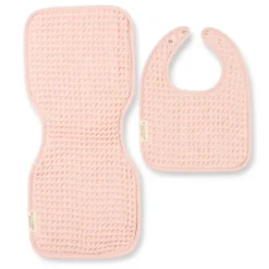 Hot Reversible Bib + Burp Set Bibs & Burp Cloths