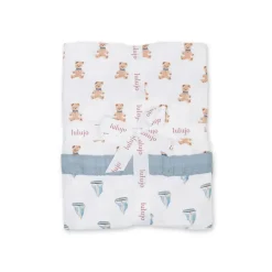 Outlet Reversible Muslin Blanket Bedding
