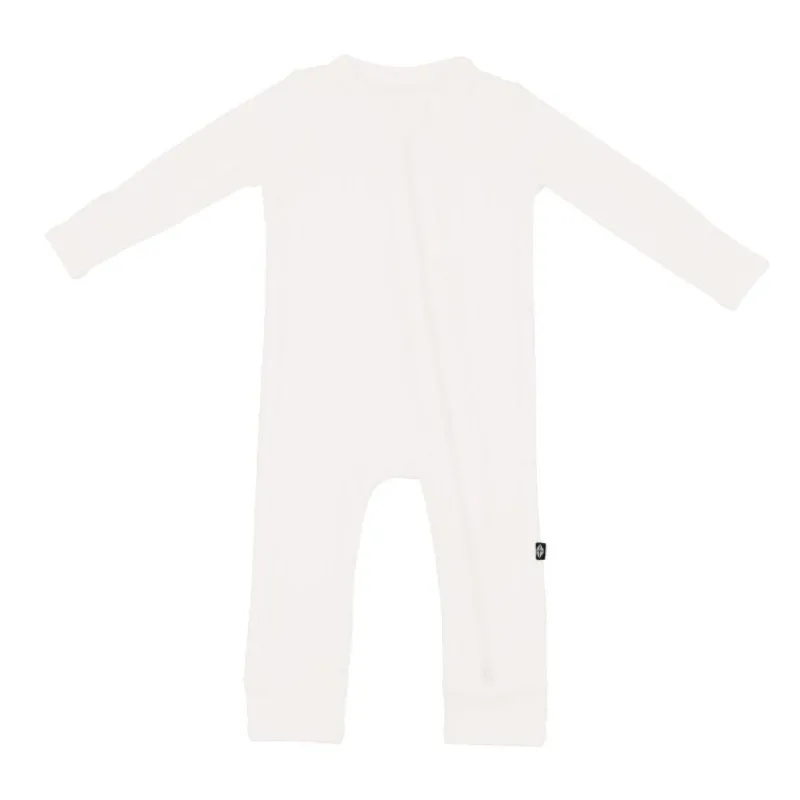 Hot Ribbed Bamboo Zippered Romper Sleepers