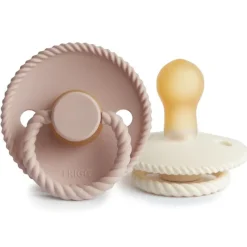 Hot Rope Natural Rubber Baby Pacifier - 2-Pack Pacifiers|Pacifier Sets