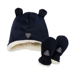 Hot Sherpa Toque and Mittens Set Hats