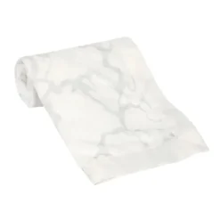 Discount Signature Gray Marble Baby Blanket Bedding