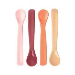 Silicone Baby Spoons 4 Pack Tableware