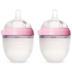 Hot Silicone Bottle 5oz - 2 Pack Bottle Feeding