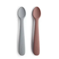 New Silicone Feeding Spoons 2-Pack Tableware