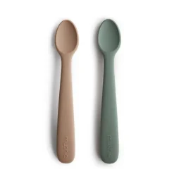 New Silicone Feeding Spoons 2-Pack Tableware