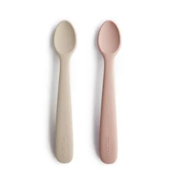 New Silicone Feeding Spoons 2-Pack Tableware