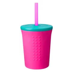 Discount Silicone Kids Straw Cup - 12 oz Tableware