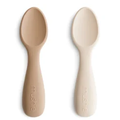 New Silicone Toddler Starter Spoons 2-Pack Tableware
