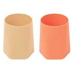 Hot Silicone Training Cups - 2 Pack Tableware