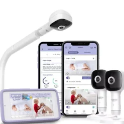SkyVision AI Pro Twin Baby Monitor Video Monitors