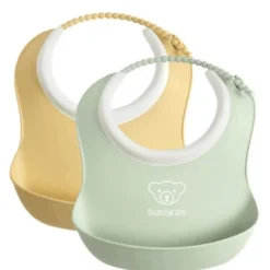 Sale Small Baby Bib - 2 Pack Bibs & Burp Cloths