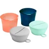 Sale Snug Snack Cups with Lids -2 Pack Self Feeders