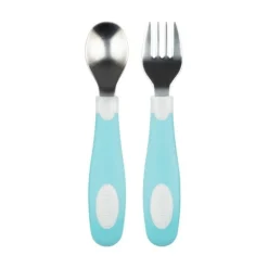 Online Soft Grip Spoon & Fork Set Tableware