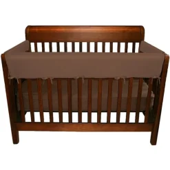 Best Soft Rail Convertible Crib Protector - 3 Piece Bedding