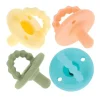 Discount Softees Pacifier and Teether Set - 4 Pack Pacifier Sets|Silicone Teethers