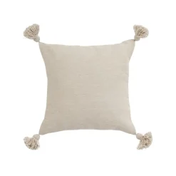 Clearance Solid Moroccan Pom Pom Pillow Pillows