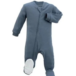 Outlet Solid Organic Footed Sleepers Sleepers