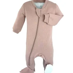 Outlet Solid Organic Footed Sleepers Sleepers