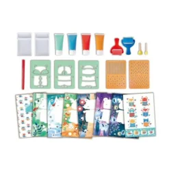 Sale Sponge Painting Fun Activity Paint Set Building Toys