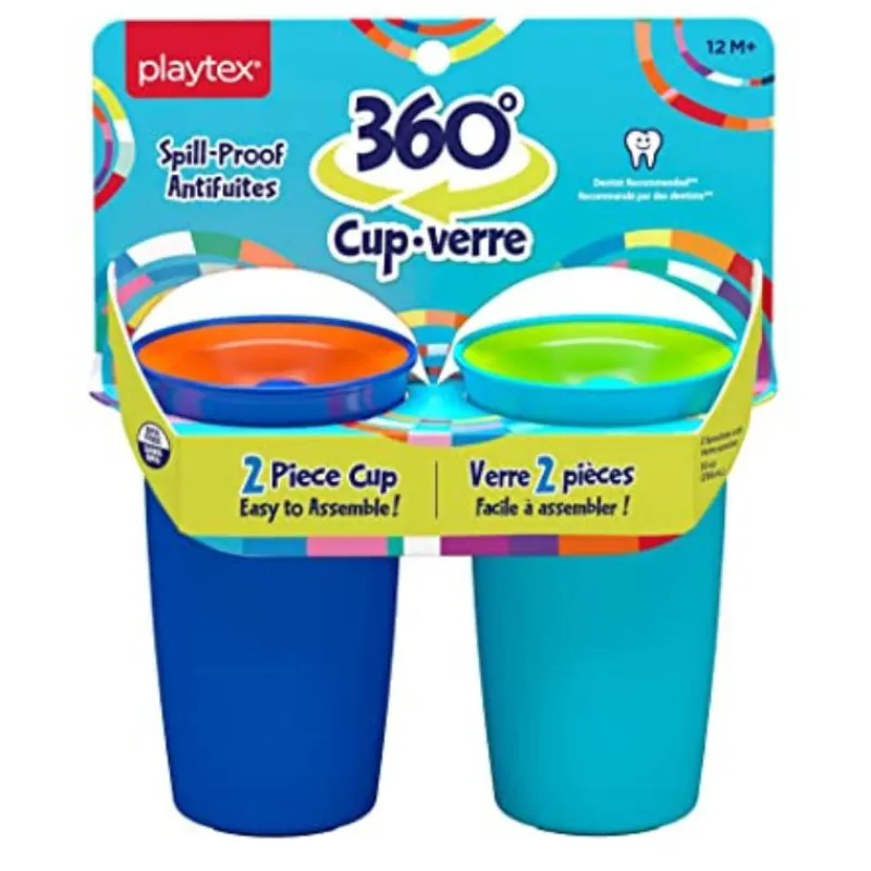 Best Stage 2 360º Spoutless Cup - 2 Pack Tableware