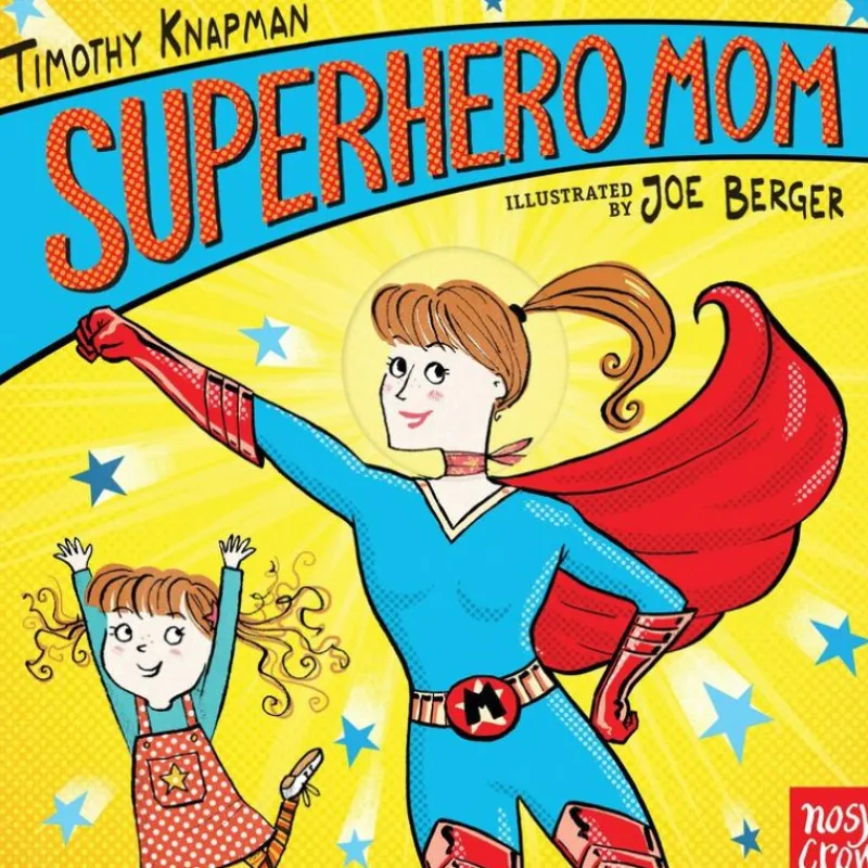 New Superhero Mom Board Book Books
