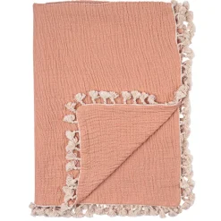 Tassel Muslin Blanket Bedding