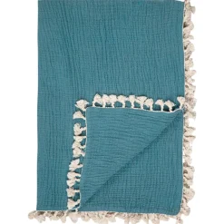 Tassel Muslin Blanket Bedding