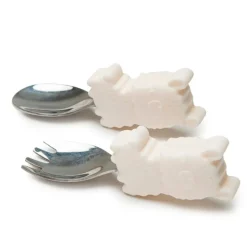 Sale Toddler Learning Spoon and Fork Set Tableware