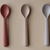 Hot Toddler Spoons - 3 pack - Fog/Rye/Brick Tableware