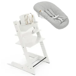 New Tripp Trapp High Chair2 with Cushion, Newborn Set and Tray High Chairs