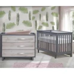 Best Urban Convertible Crib and Urban 3 Drawer Dresser Combo Cribs|Dressers