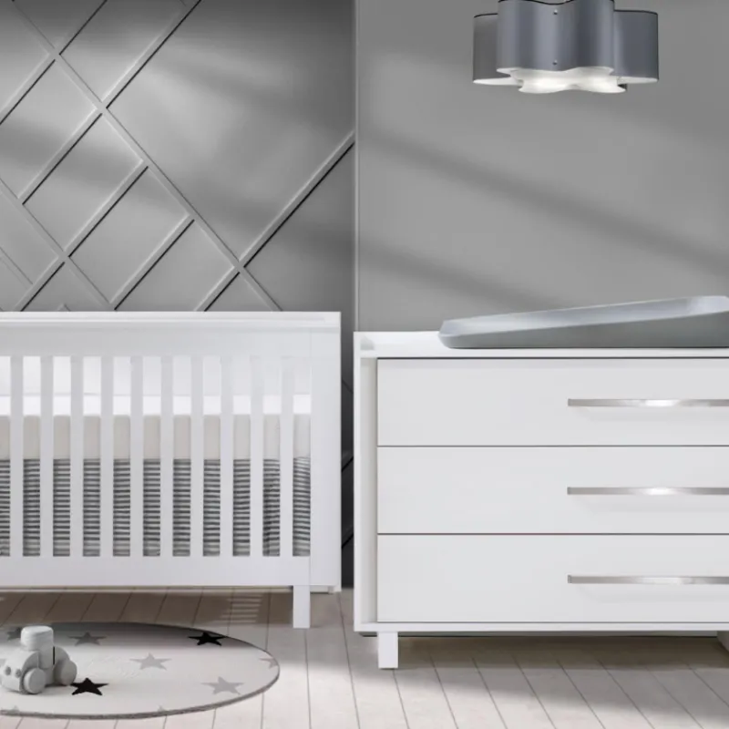Best Urban Convertible Crib and Urban 3 Drawer Dresser Combo Cribs|Dressers