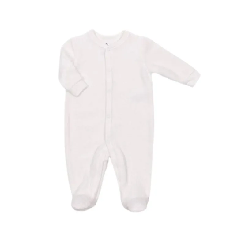 Discount Velour Sleeper with Snaps Onesies
