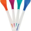 White Hot Safety Spoons - 4 Pack Tableware