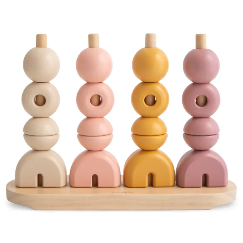 Best Wooden Multi Shape Stacker Sensory Toys