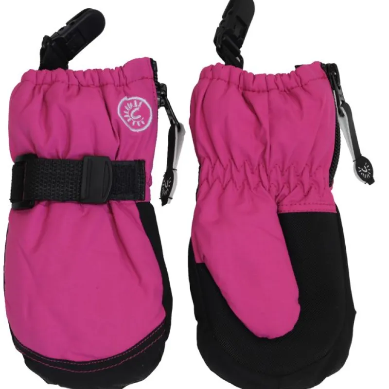 Online Zipper Mittens with Clips Hats