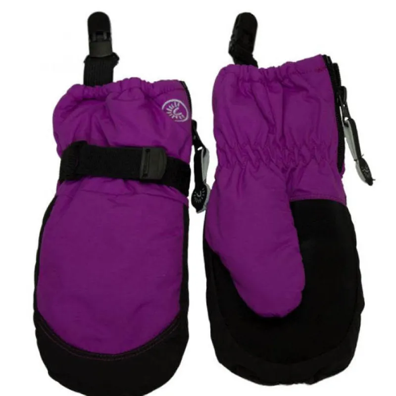 Online Zipper Mittens with Clips Hats